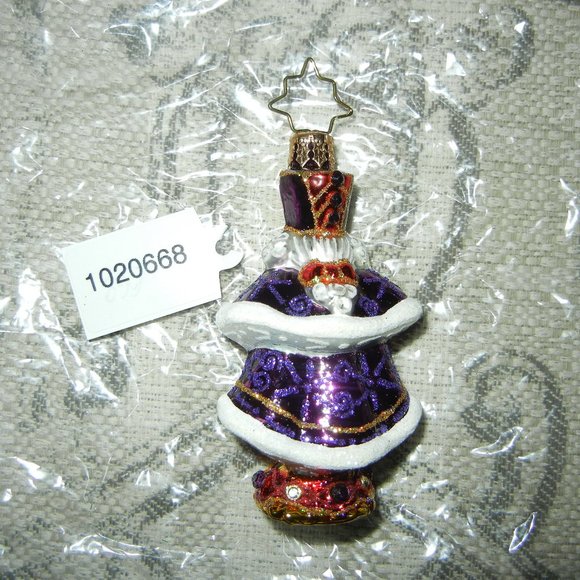 Christopher Radko A Stoic Soldier  Gem  1020668 - Nutcracker - Picture 2 of 2